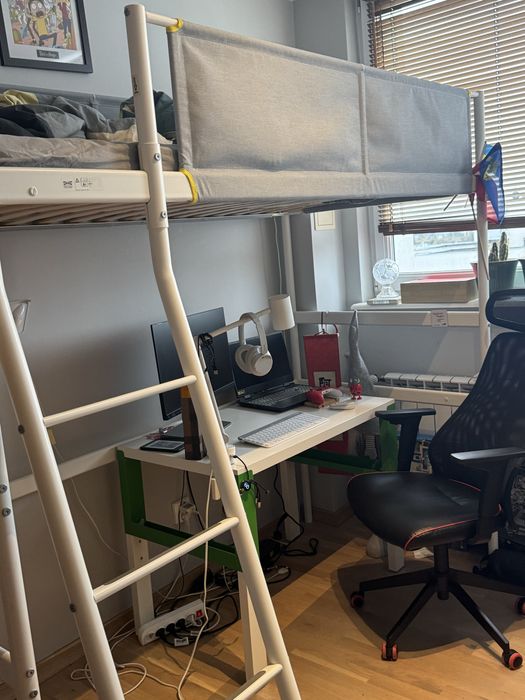 Łóżko piętrowe antresola Ikea VITVAL