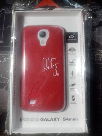 Чехол-накладка Samsung i9192 Galaxy S4 mini красный