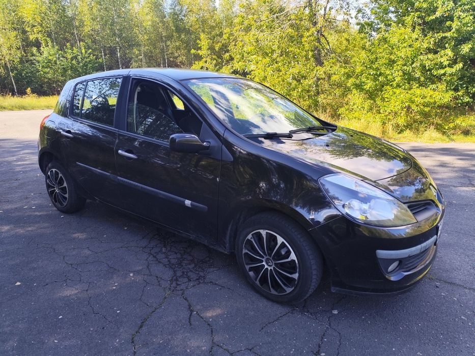 Renault Clio III 2007r, 1.2 benzyna, 5 drzwi, klimatyzacja, ładny stan