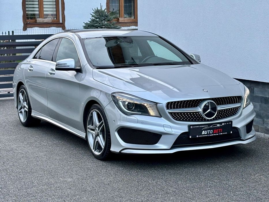 Mercedes-Benz CLA CLA250 benzyna 211KM 7G-DCT AMG ACC/LED/ALU18/skóry/łopatki/rozrząd