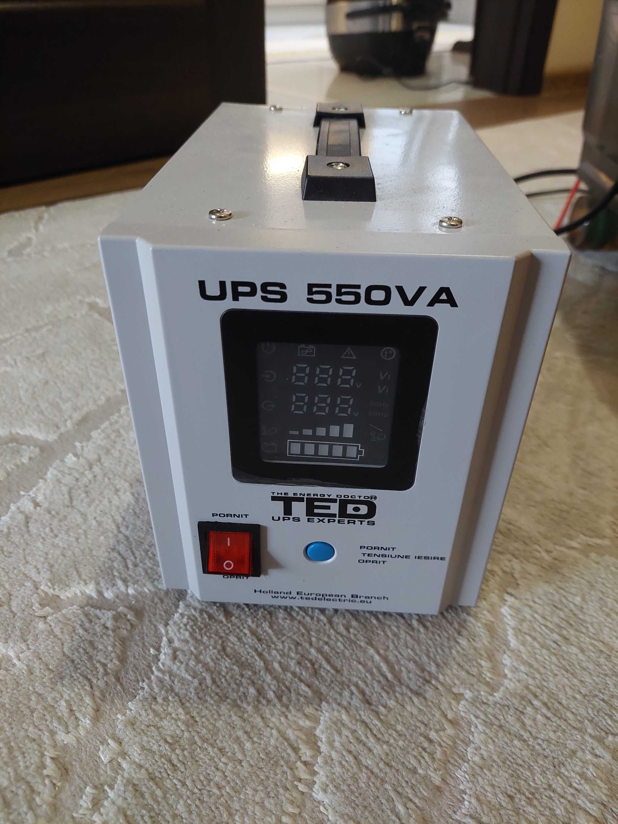 Джерело безперебійного живлення TED 550 VA