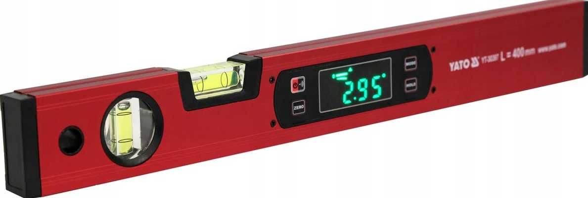 Nowa YATO Poziomica Elektroniczna 400mm Magnetyczna YT-30397 (OKAZJA)