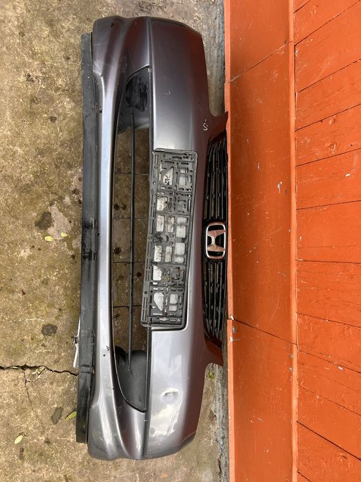 Бампер передній honda civic 7 vii рестайл хонда сівік