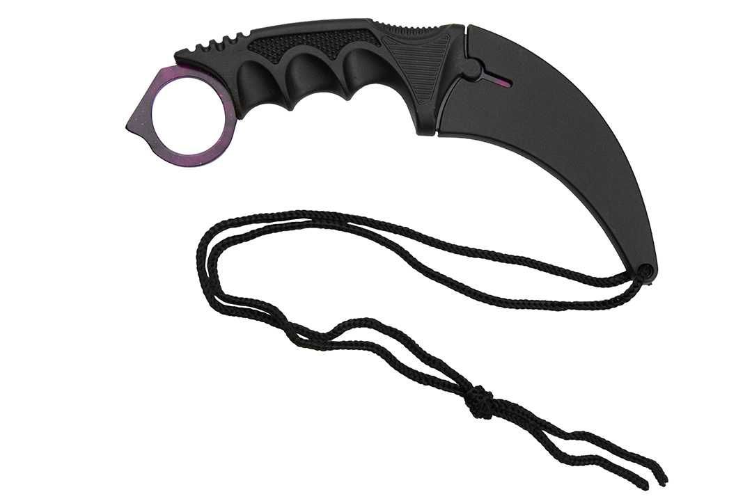 Prawdziwy Nóż Karambit CS:GO Neck Knife Counter Strike N062K