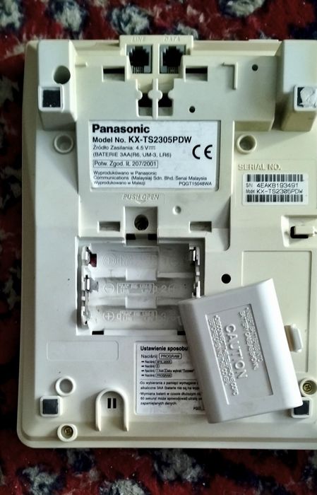 Telefon stacjonarny Panasonic