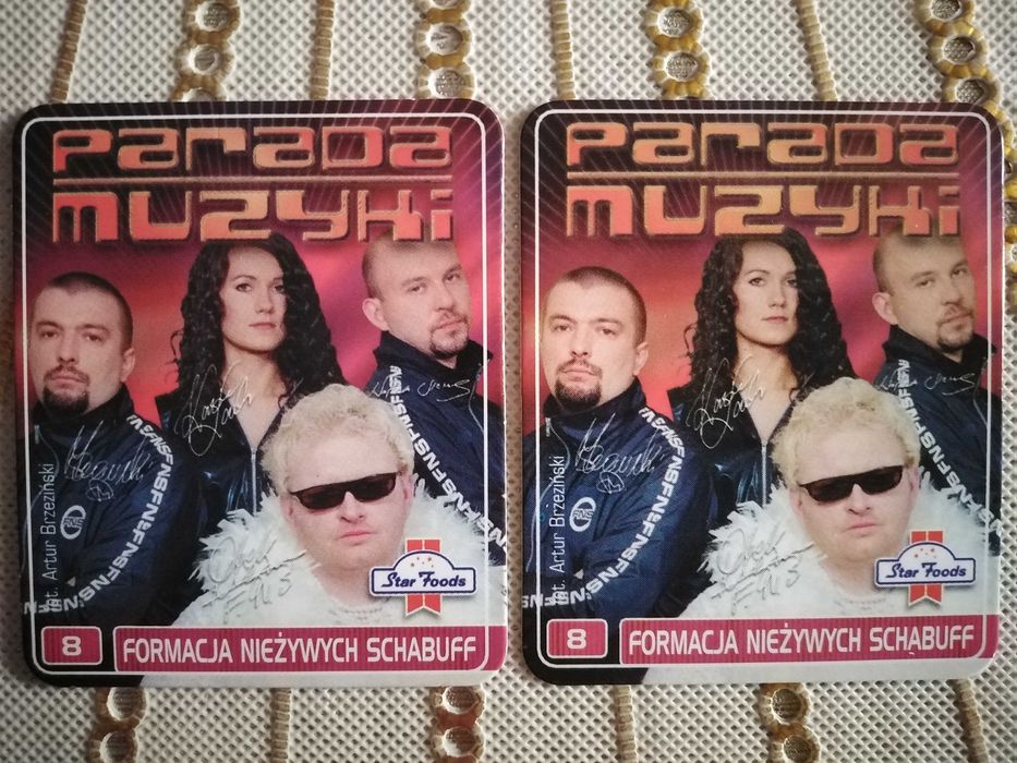 Karty Parada Muzyki lata 90