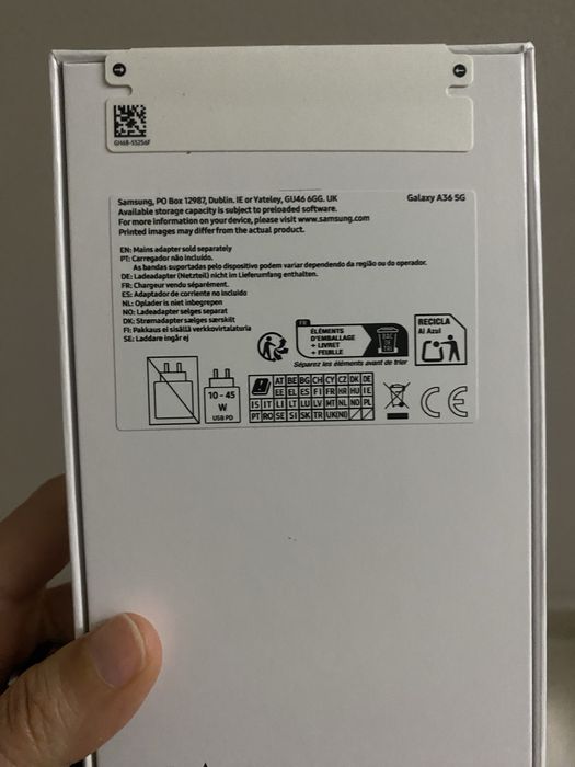 SAMSUNG Galaxy A36 (6.7'' - 6 GB - 128 GB - Preto)