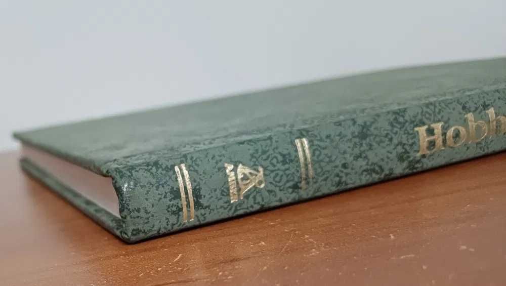J.R.R Tolkien zielona edycja Hobbit ilustrował Alan Lee Amber 2000