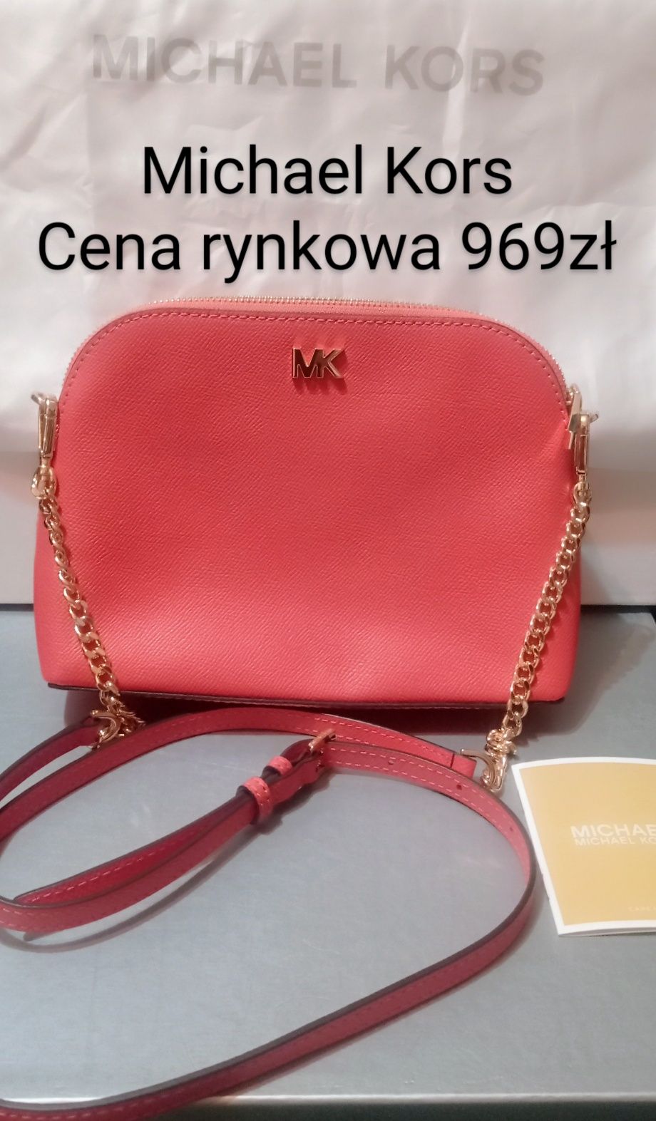 Torebka skórzana Michael Kors