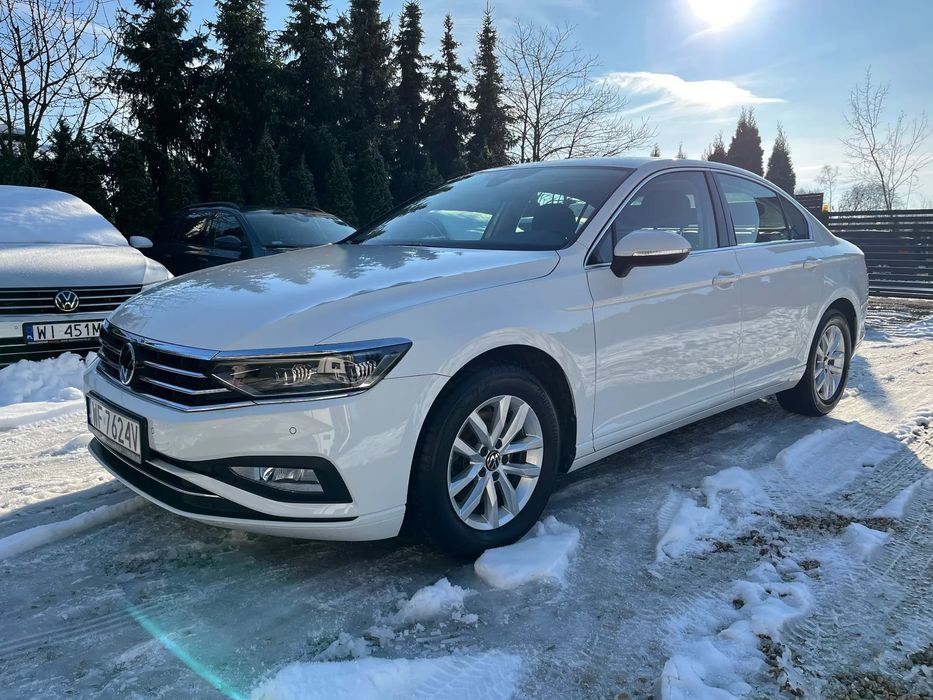 Volkswagen Passat 2,0 TDI, IQ.LIGHT, Virtual Cocpit, Śliczna Skóra, Salon PL, ACC FV23%