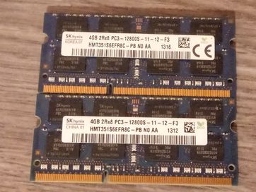 Pamięć Ram ddr3 pc3 4GB X 2 SK Hynix HMT451S6MFR8C-PB SO-DIMM 1600MHz