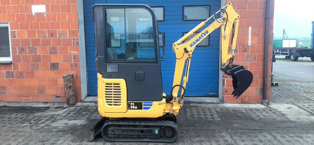 Komatsu PC14-3  Minikoparka KOMATSU PC14 Tylko 2230h Niemcy 2xlyżka