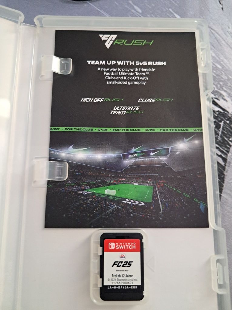 Продам картрідж FC 25 Nintendo switch новий