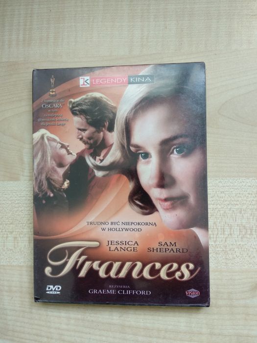 FRANCES Jessica Lange Sam Shepard Legendy Kina DVD folia
