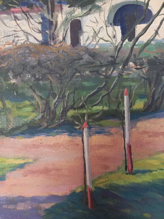 Картина-подарок "Северная башня замка Телеки",  Бердарь Василий