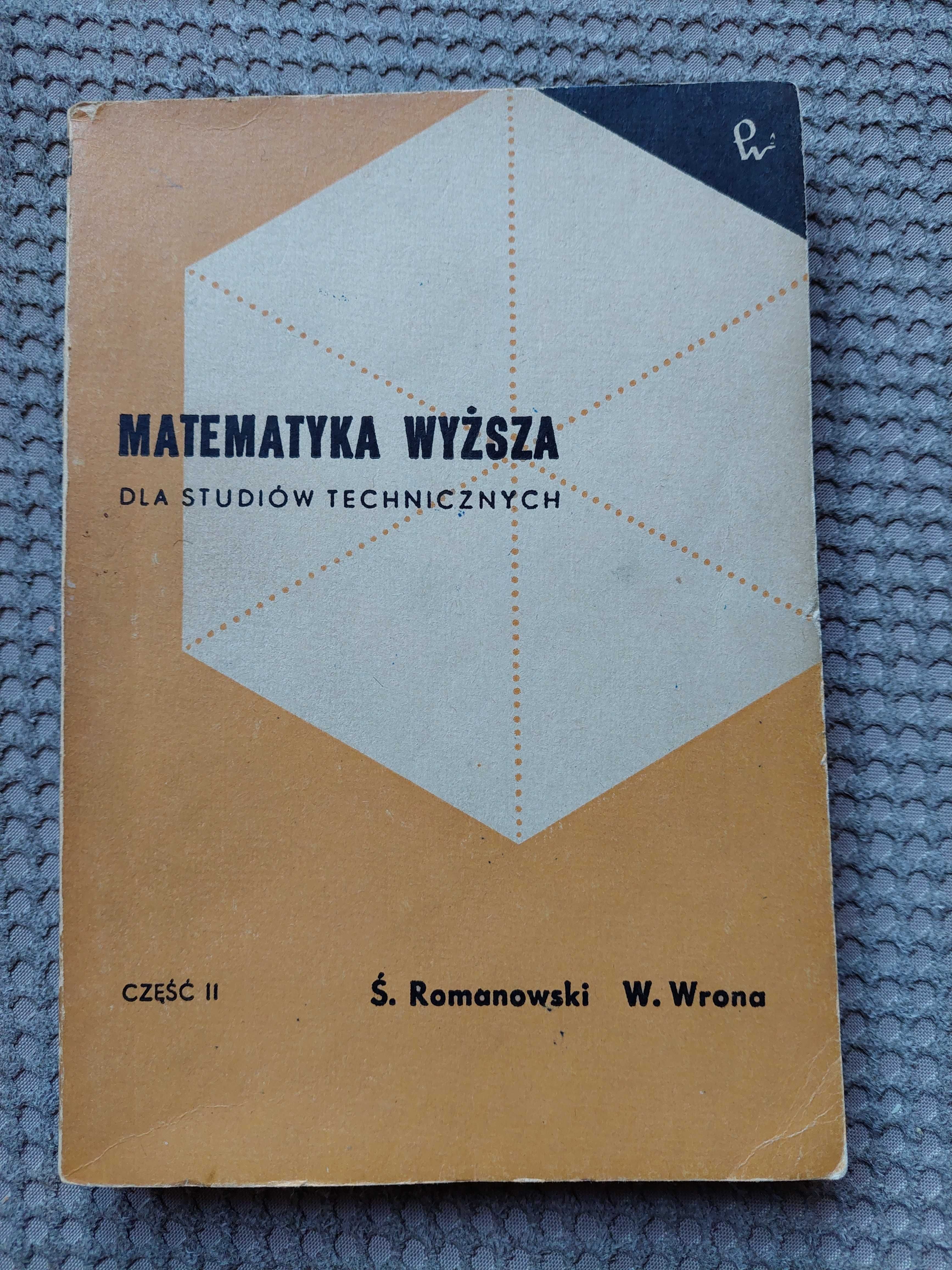 "Matematyka wyższa dla studiów technicznych" cz. II