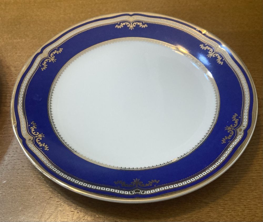 Par de pratos réplicas do serviço do RMS Titanic