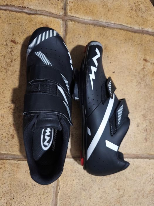 Sapatos bicicleta encaixe
