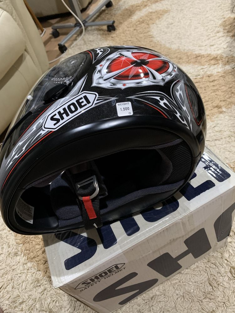 мото шлем SHOEI RAID2 NUCLEUS red/black XL