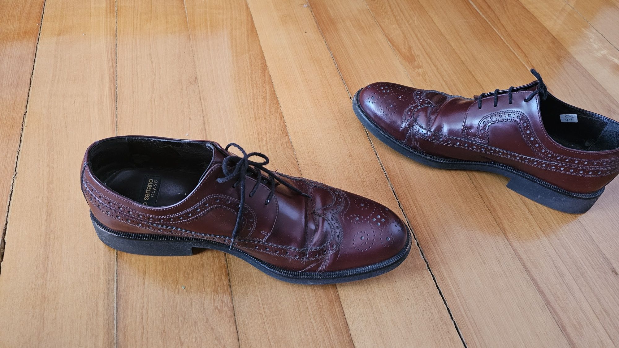 Sapatos  classicos homem bordeux 44