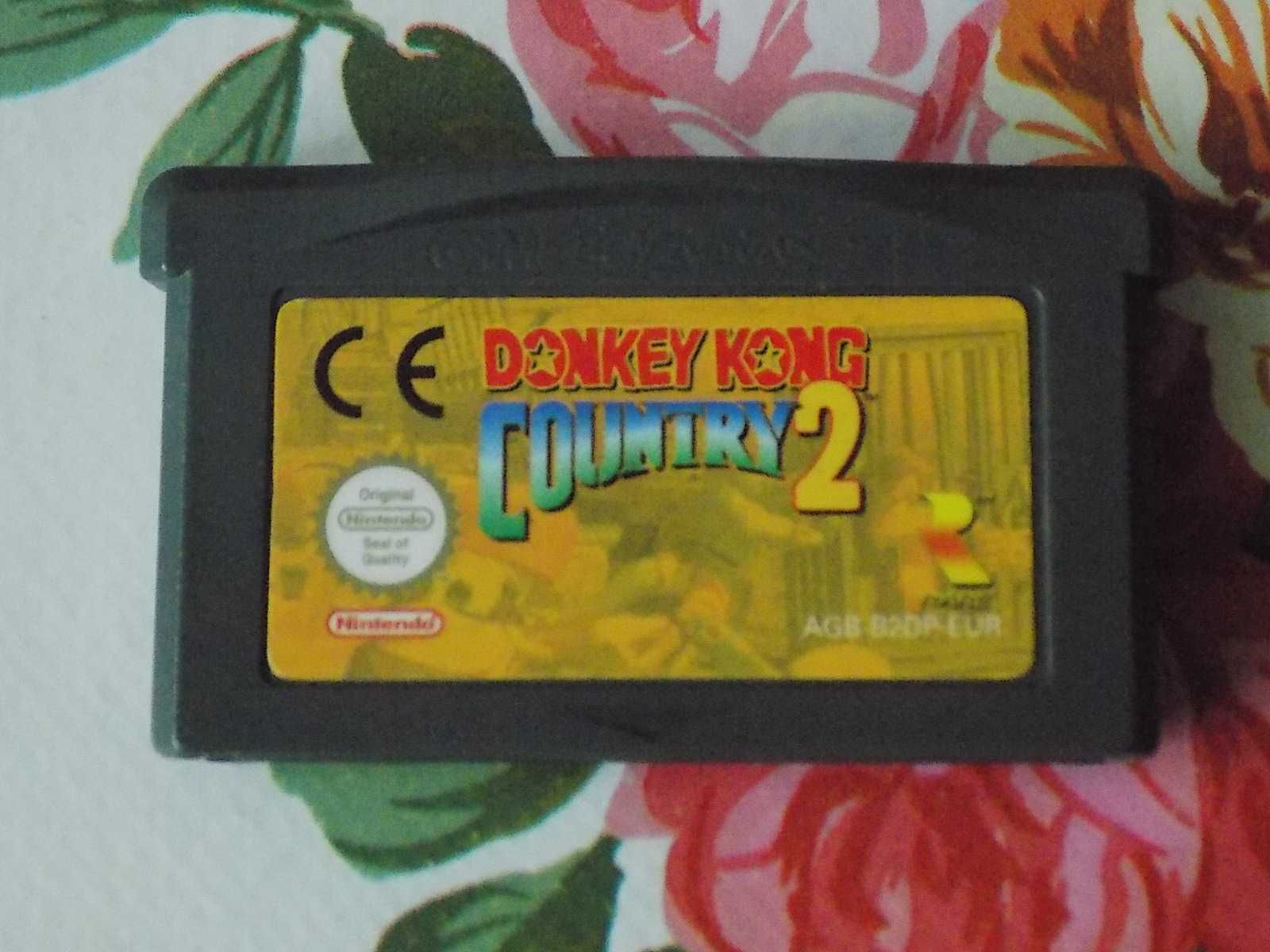 Donkey Kong Country 2 eng. na Nintendo Game Boy Advance/GBA SP, Micro!