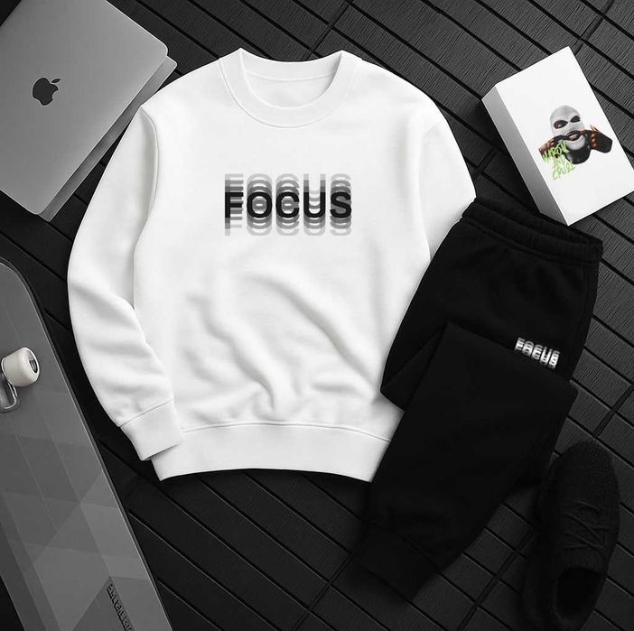 Чоловічий зимовий комплект світшот, штани Focus, всі розміри і кольори