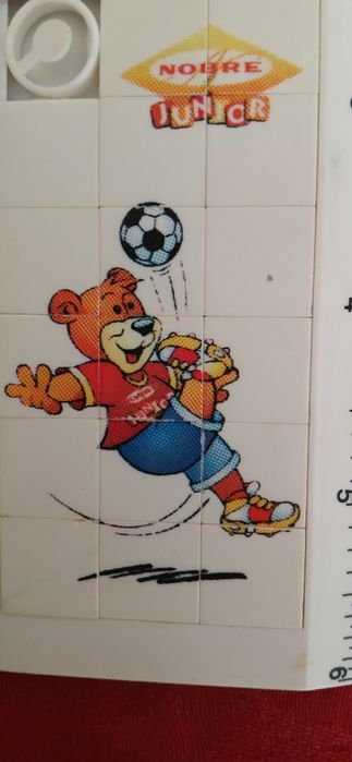 Régua com jogo da paciência, antiga