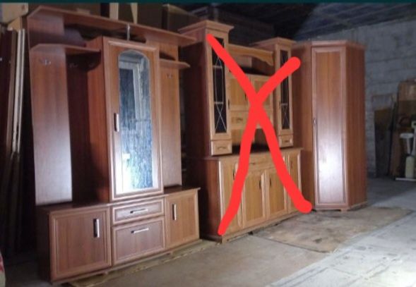 Meblościanka meble pokojowe do pokoju salonu dowóz