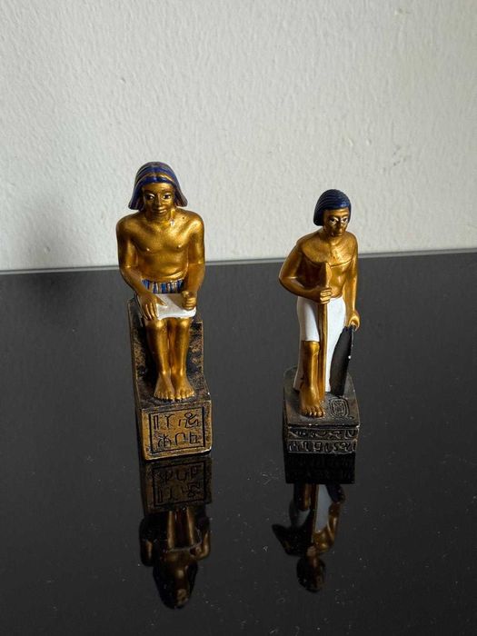 Miniaturas Decorativas Egípcias em Resina