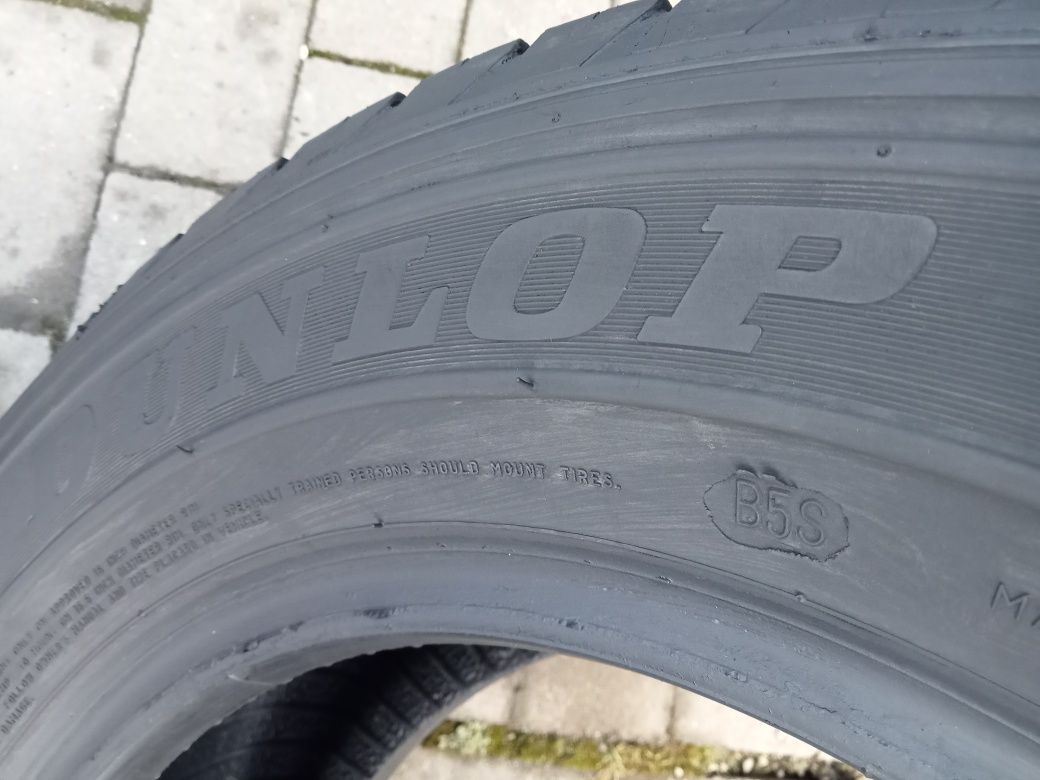 2x Opony Używane Letnie 225/65R16C Dunlop