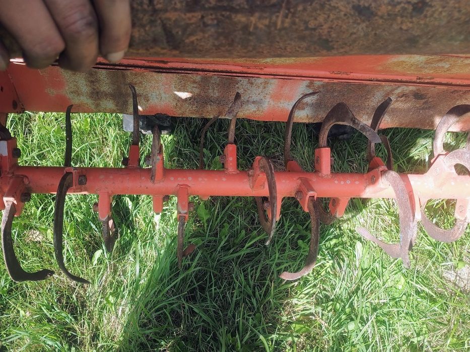 Traktorek Kubota/Hitachi cx 130 z glebogryzarką