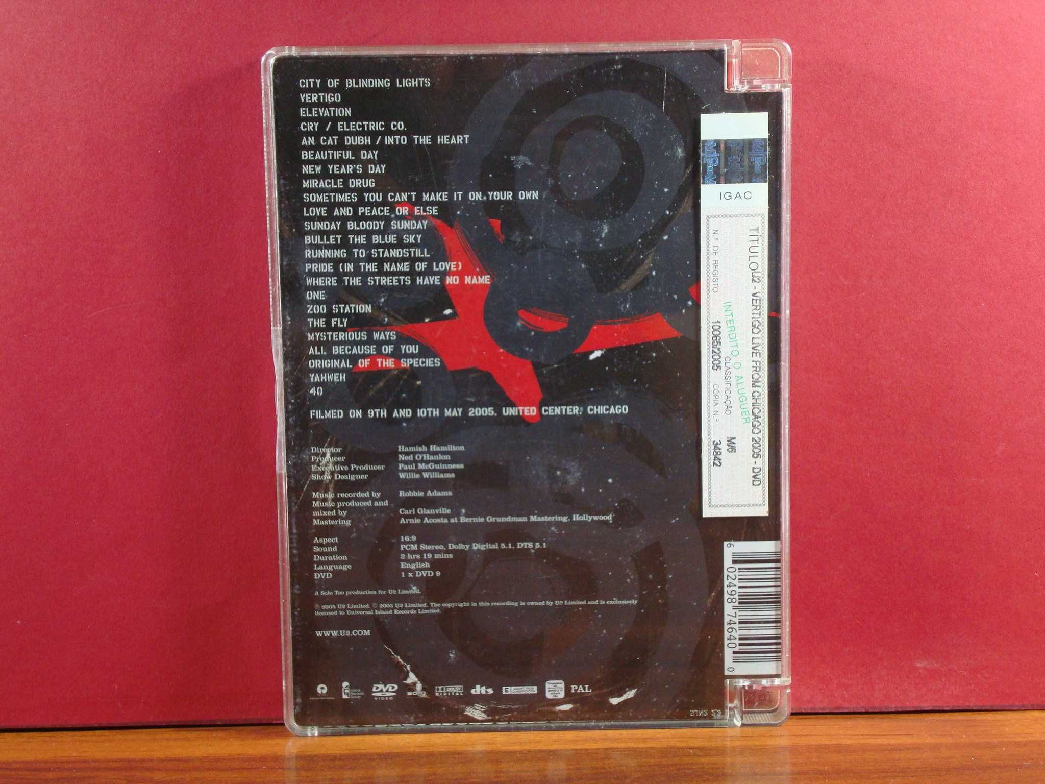 U2 - Vertigo 2005 / U2 Live From Chicago  / Mint / DVD / PAL, / DTS