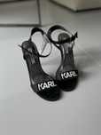 Karl Lagerfeld szpilki obcas sandalki 37