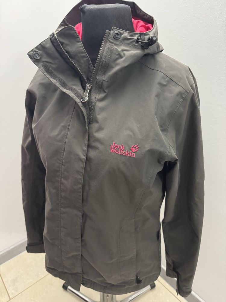 Jack Wolfskin Texapore kurtka / płaszcz Parka, khaki r. M , jak nowa