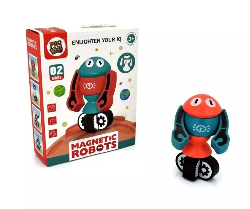 Robot magnetyczny 3. Pro Kids. Nowy Produkt
