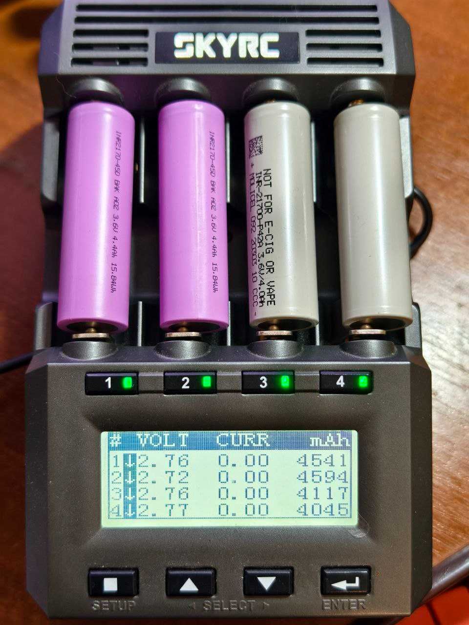 Акумулятор BAK 21700 INR2170-45D 4500мА 60А високоток