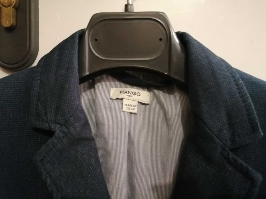 Blazer menino, azul marinho, 6/7 anos