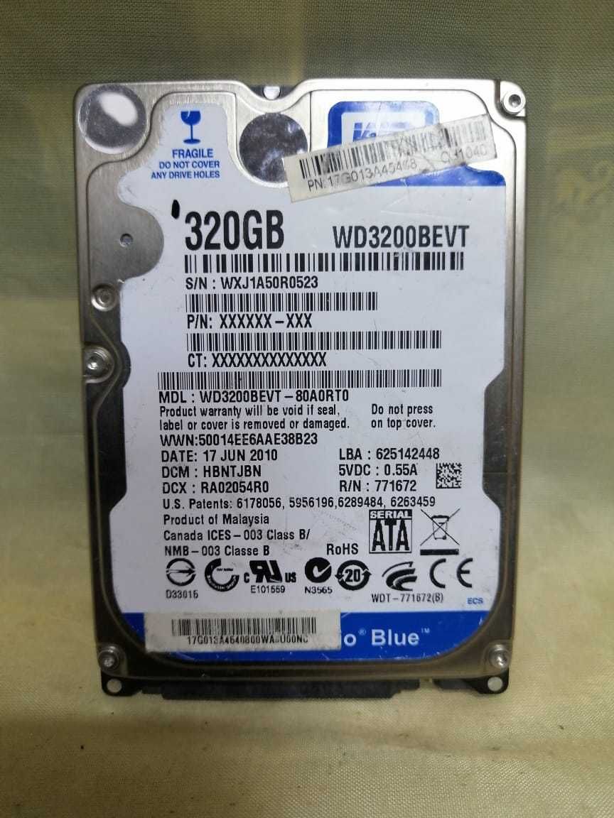 Жёсткий диск 320GB  Western Digital