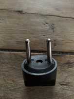 Adapter sieciowy USA - Polska- 1 sztuka wtyk z USA do PL  gniazdka
