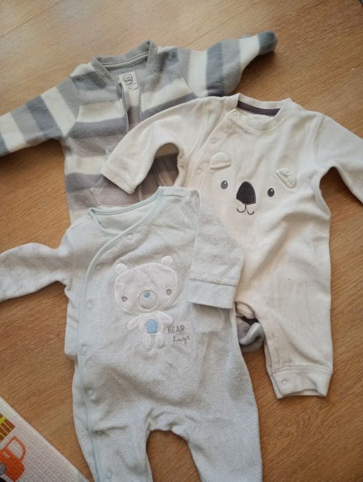 Pajacyki 62 welurowy polarowy 5 sztuk