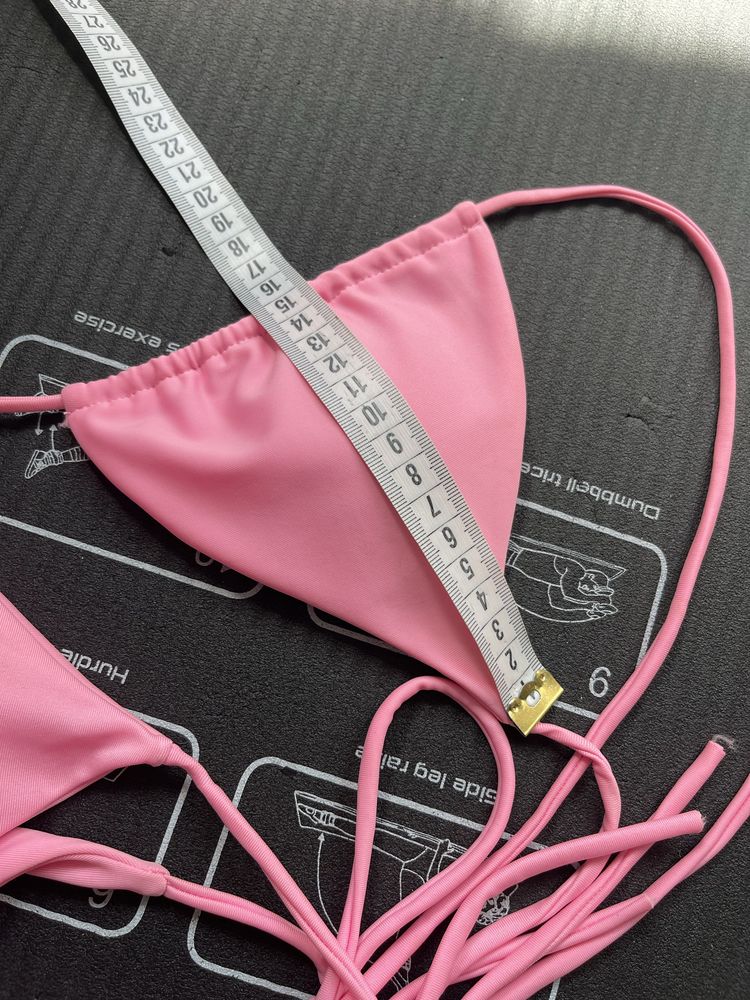 Swimwear bikini pink купалтник роздільний океремий