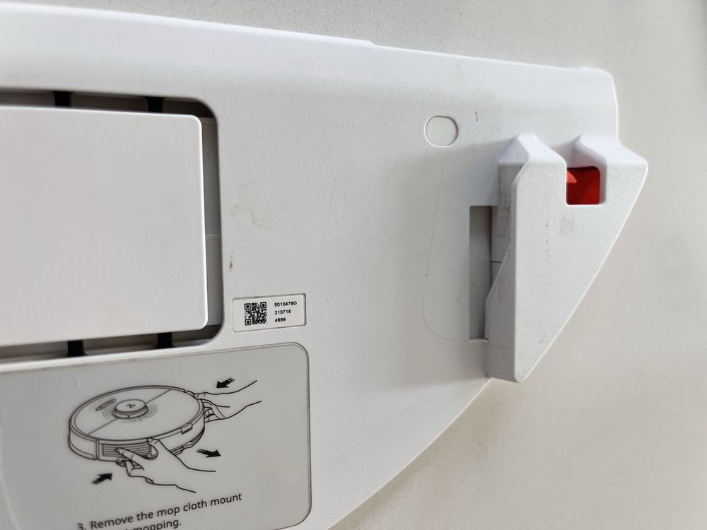 Oryginalna nakładka mopująca uchwyt mopa do Roborock S7, S7+ biały