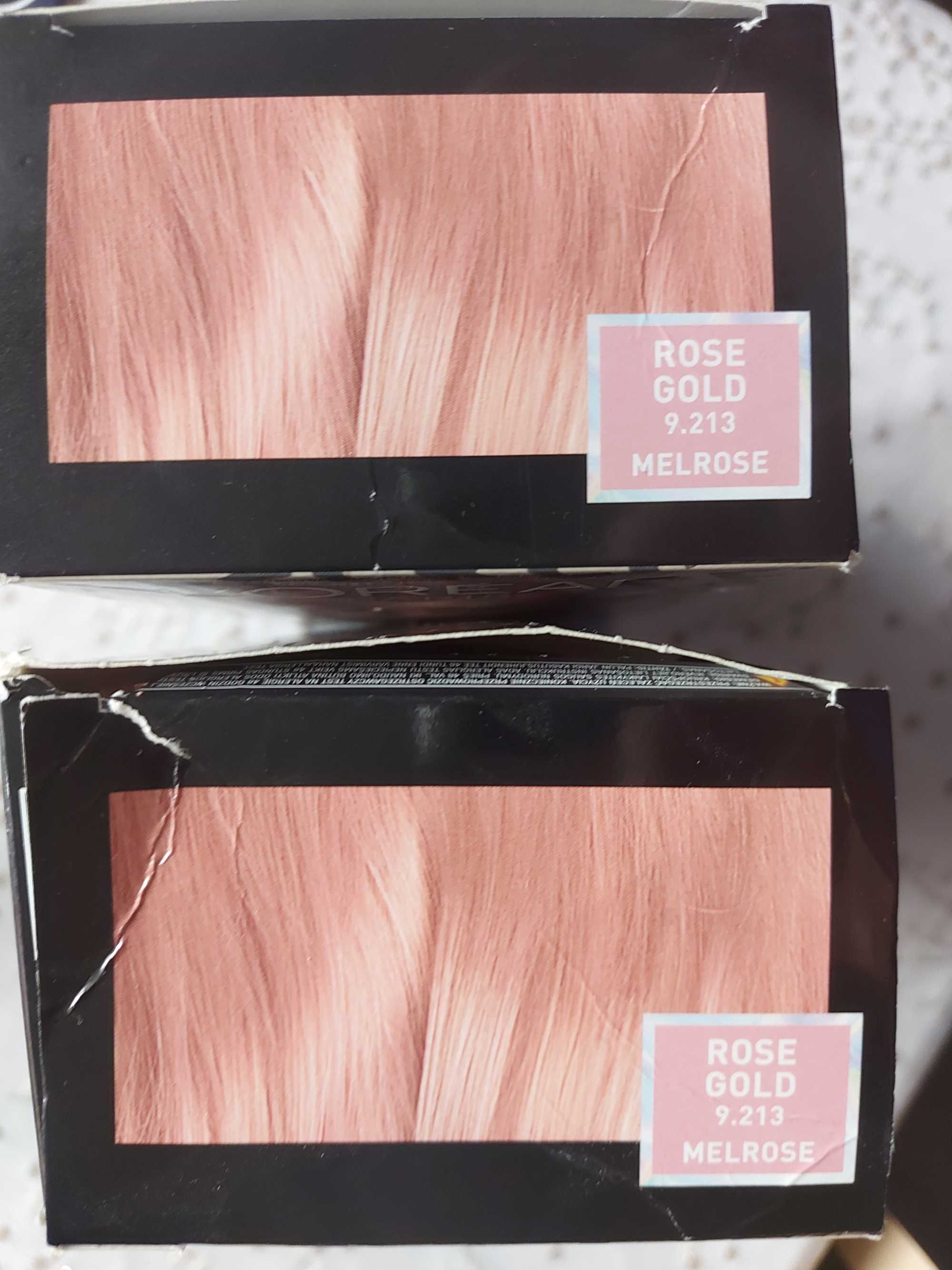 LOREAL PREFERENCE vivid colours farba do włosów 9.213 rose gold2szt