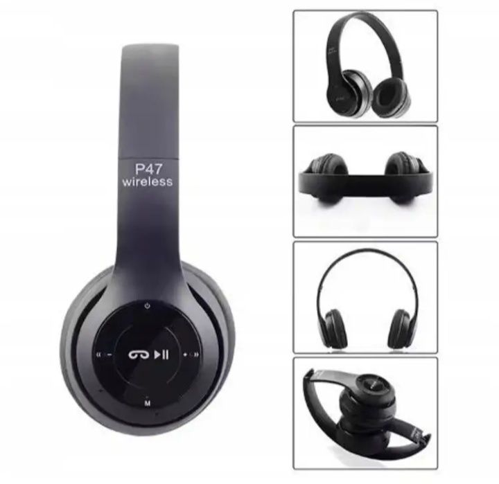 Rewelacyjne słuchawki bezprzewodowe P47!