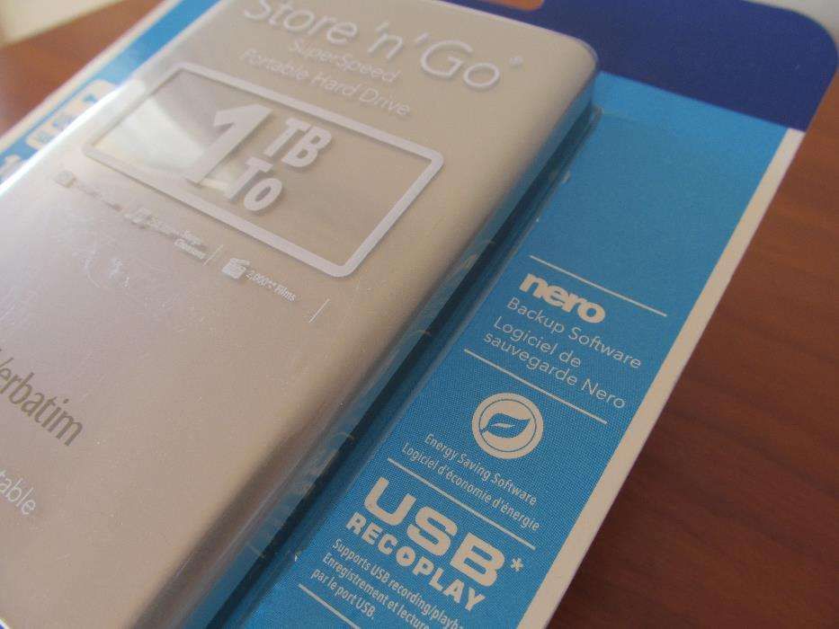 Disco Externo Verbatim Store'n'Go USB 3.0 1TB - 2,5'' (Silver)