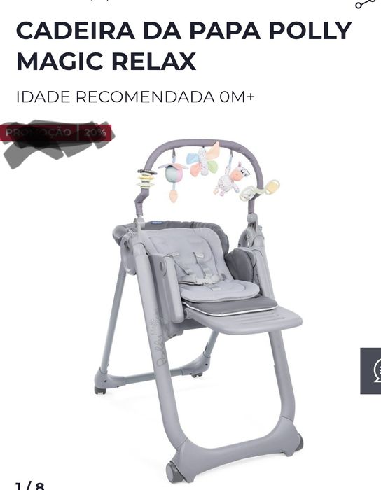 Cadeira da Papa Polly Magic Relax