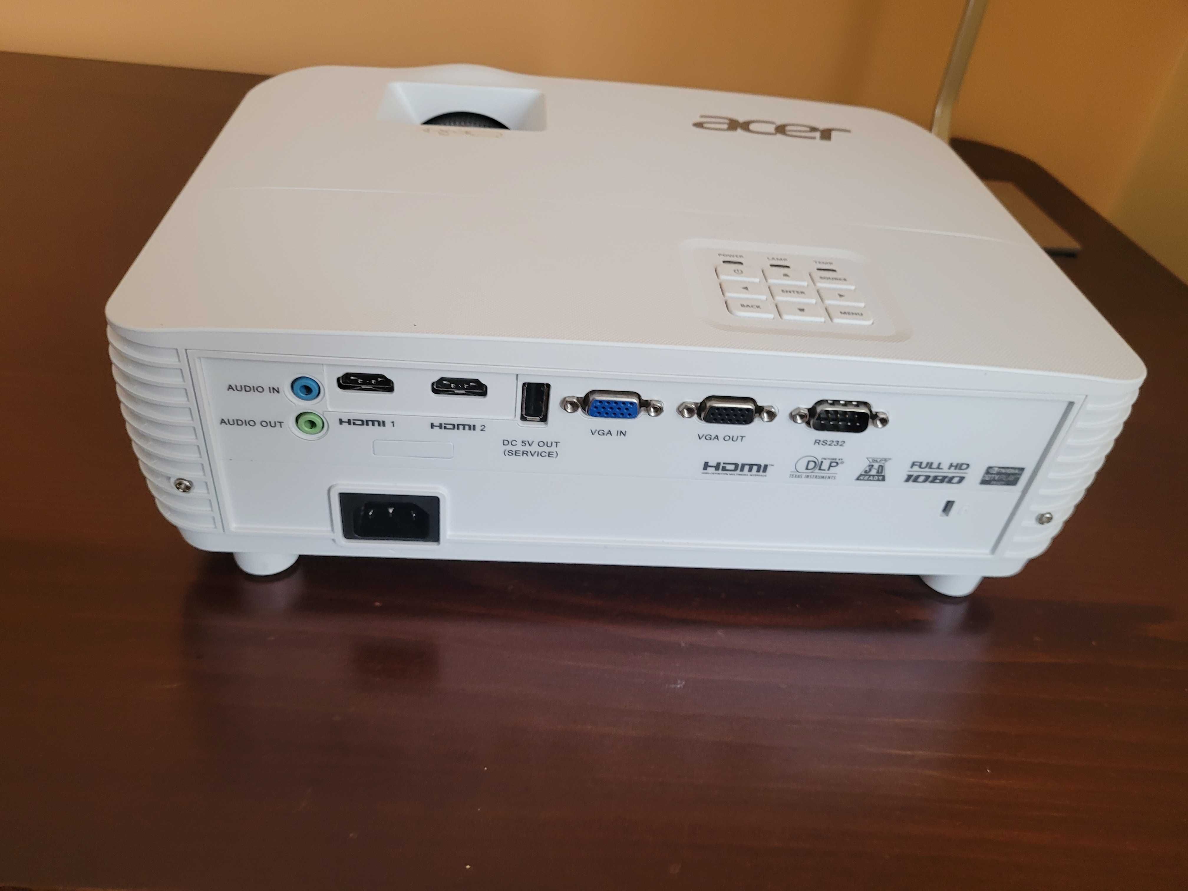 Sprzedam rzutnik, projektor acer model 1080 P