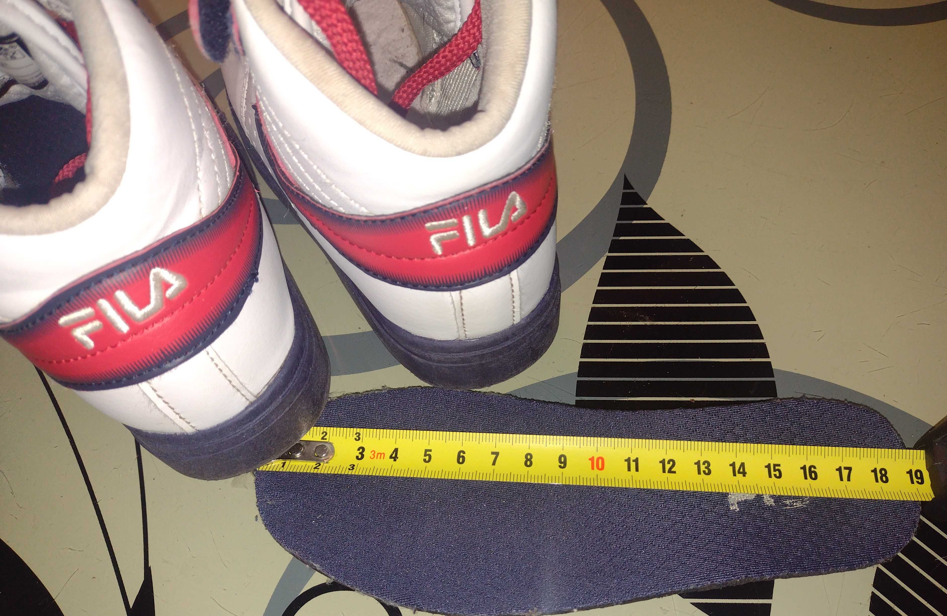 buty adidasy kosze za kostkę FILA r.30