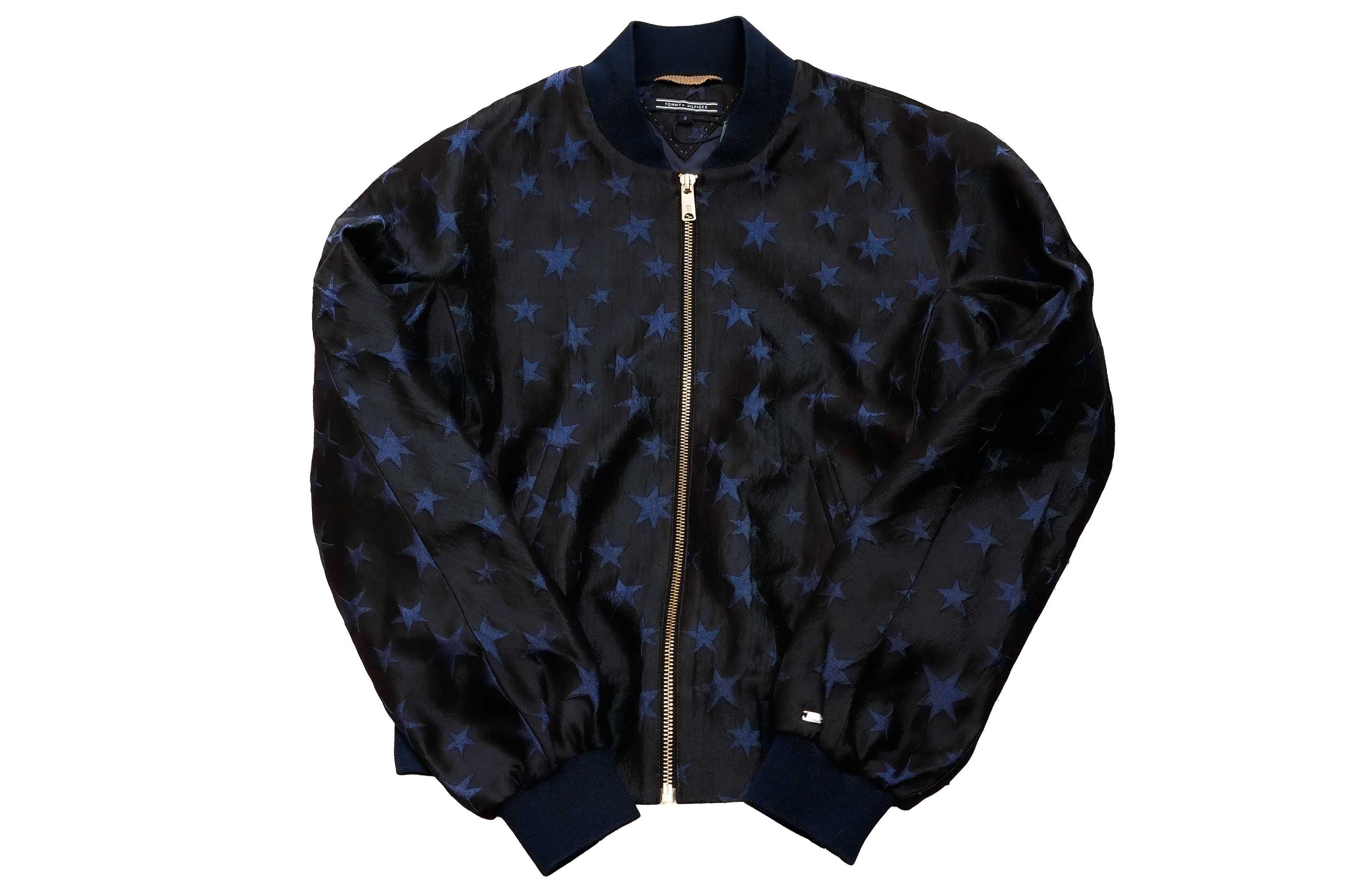 TOMMY HILFIGER -NOWA Damska Kurtka Bomberka SABA 488 STAR ROZ.34 XS