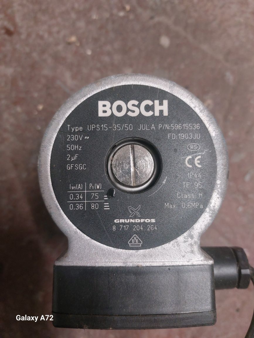 Pompa obiegową bosch  grundfos C.O